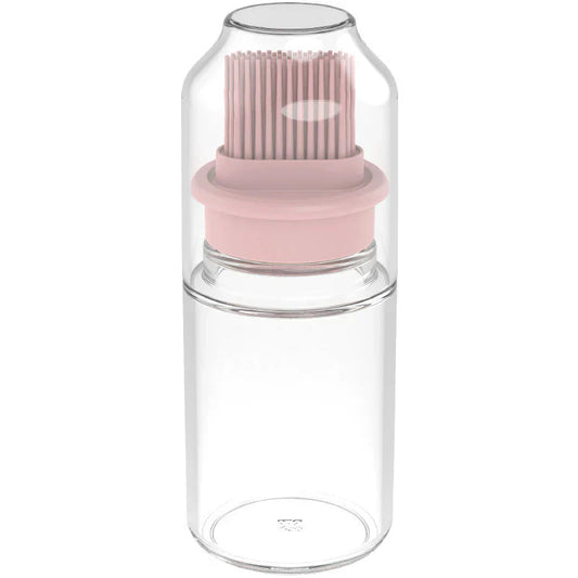 Portable Oil Bottle with Brush Silicone Barbecue Liquid Gadgets High-temperature Kitchen Baking Pastry Barbecue BBQ Tool